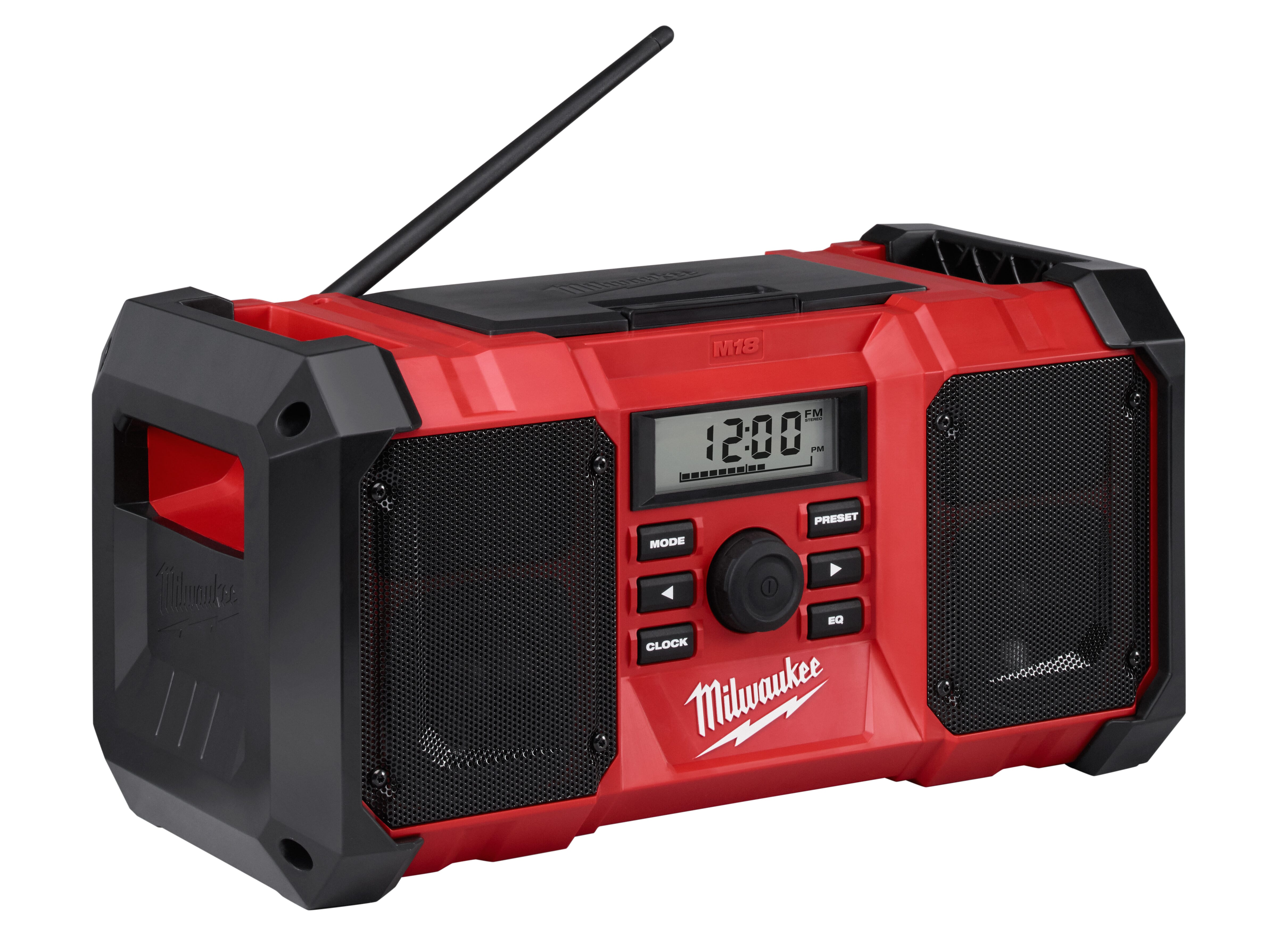 Milwaukee® M18™ 2890-20 Cordless Jobsite Radio, 18 VDC, Lithium-Ion Battery